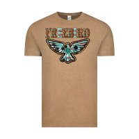 Vintage Coffee thunderbird freebird Vintage Tee - texasbilliewilder