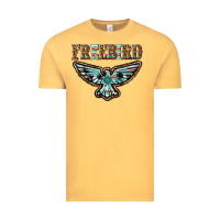 Vintage Mustard thunderbird freebird Vintage Tee - texasbilliewilder