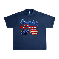Navy cousin crew Urban Heavy Tee - Zillion Design Studio