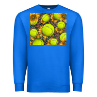 True Royal tennis ball with sunflower and racket Premium Sweatshirt - BarkalooDesign