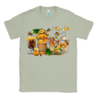 Matcha Honey Bee Coffee Cups Classic Tee - FaDigitalArtStudio
