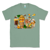 Sage Honey Bee Coffee Cups Classic Tee - FaDigitalArtStudio