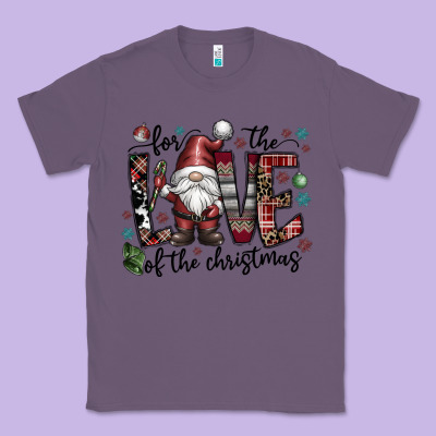 For The Love Of The Christmas Classic Tee Designed By Cowhidedigitalart