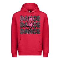 Cardinal dance dance dance with lightning bolt Premium Hoodie - MaliasSmallBusiness