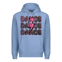 Colony Blue dance dance dance with lightning bolt Premium Hoodie - MaliasSmallBusiness
