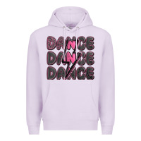 Lilac dance dance dance with lightning bolt Premium Hoodie - MaliasSmallBusiness