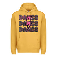Mustard dance dance dance with lightning bolt Premium Hoodie - MaliasSmallBusiness