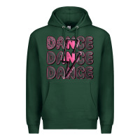 Sports Green dance dance dance with lightning bolt Premium Hoodie - MaliasSmallBusiness