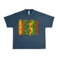 Midnight Navy black history brushstroke Urban Heavy Tee - texasbilliewilder