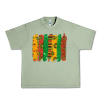 Oil Green black history brushstroke Urban Heavy Tee - texasbilliewilder