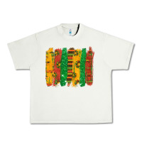 Pistachio black history brushstroke Urban Heavy Tee - texasbilliewilder
