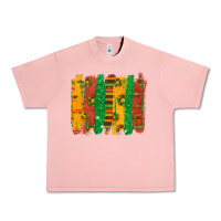 Salmon black history brushstroke Urban Heavy Tee - texasbilliewilder