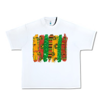 White black history brushstroke Urban Heavy Tee - texasbilliewilder