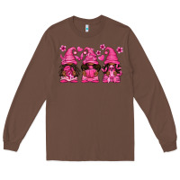 Chestnut breast cancer afro gnomies Long Sleeve Tee - texasbilliewilder