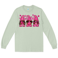 Matcha breast cancer afro gnomies Long Sleeve Tee - texasbilliewilder
