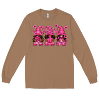 Toasted Coconut breast cancer afro gnomies Long Sleeve Tee - texasbilliewilder