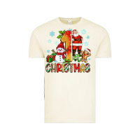 Vintage Arctic 1st christmas santa and snowman Vintage Tee - Zillion Design Studio