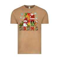 Vintage Camel 1st christmas santa and snowman Vintage Tee - Zillion Design Studio