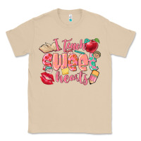 Mushroom i teach sweet hearts valentine's day teacher Classic Tee - FaDigitalArtStudio