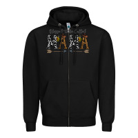 Black mama to be called mama Zipper Hoodie - CowhideDigitalArt