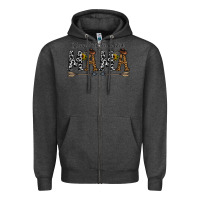 Charcoal Heather mama to be called mama Zipper Hoodie - CowhideDigitalArt
