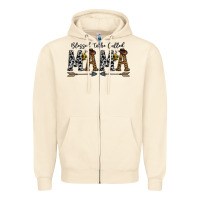 Sandshell mama to be called mama Zipper Hoodie - CowhideDigitalArt