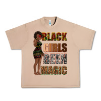 Burro black girls been magic Urban Heavy Tee - texasbilliewilder