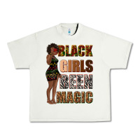 Pistachio black girls been magic Urban Heavy Tee - texasbilliewilder