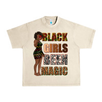 Sandshell black girls been magic Urban Heavy Tee - texasbilliewilder