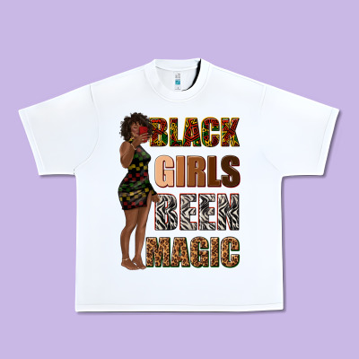 Urban Heavy Tee black girls been magic