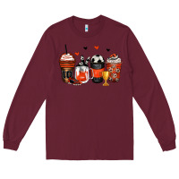 Burgundy soccer coffee cups Long Sleeve Tee - Zillion Design Studio