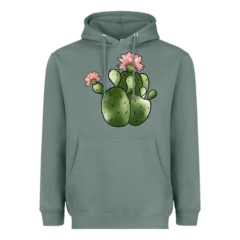 Cactus Heavyweight Hoodie by JahusDesignShop | Teevron