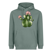 Sage cactus Heavyweight Hoodie - JahusDesignShop