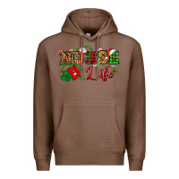 Chestnut nurse life christmas Premium Hoodie - NancyCooperArtShop