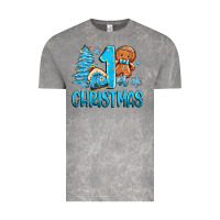 Cloud Rock 1st christmas gingerbread boy Vintage Tee - Zillion Design Studio