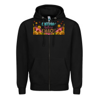 Black caffeine before chaos 16oz libbey cup Zipper Hoodie - HRA Design Shop