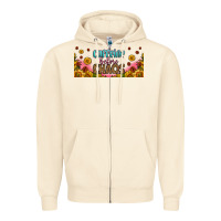 Sandshell caffeine before chaos 16oz libbey cup Zipper Hoodie - HRA Design Shop