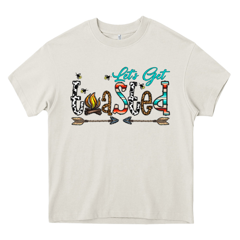 Let's Get Toasted Heavy Core Tee by CowhideDigitalArt | Teevron