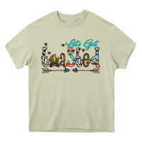 Mossy let's get toasted Heavy Core Tee - CowhideDigitalArt