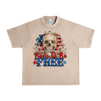 French Oak born to be free skeleton Urban Heavy Tee - Zillion Design Studio