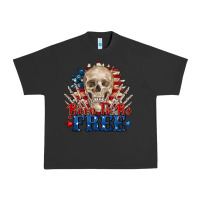 Pigment Black born to be free skeleton Urban Heavy Tee - Zillion Design Studio