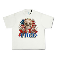 Pistachio born to be free skeleton Urban Heavy Tee - Zillion Design Studio