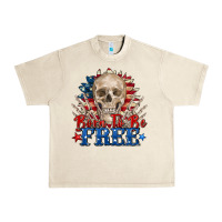 Sandshell born to be free skeleton Urban Heavy Tee - Zillion Design Studio