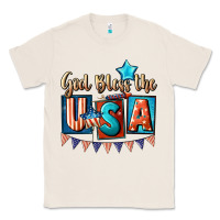God Bless The Usa 4th Of July Classic Tee | Teevron