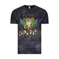 Cloud Black western boho free spirit Vintage Tee - texasbilliewilder