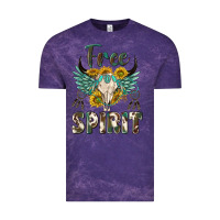 Cloud Purple western boho free spirit Vintage Tee - texasbilliewilder
