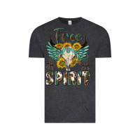 Vintage Black western boho free spirit Vintage Tee - texasbilliewilder