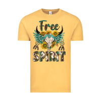 Vintage Mustard western boho free spirit Vintage Tee - texasbilliewilder