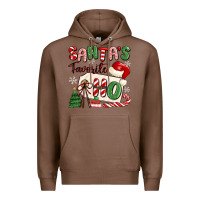 Chestnut santa's favorite ho Premium Hoodie - MaliasSmallBusiness