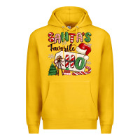 Lemon santa's favorite ho Premium Hoodie - MaliasSmallBusiness